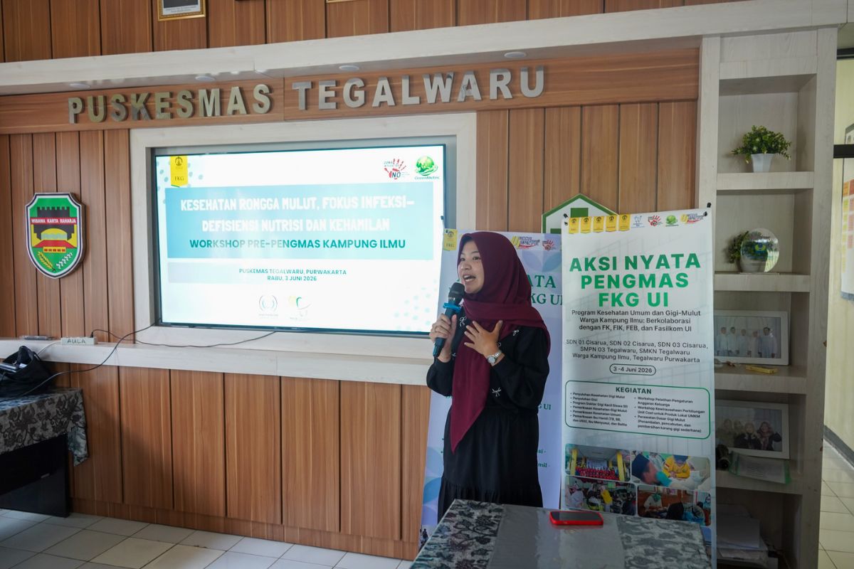 Dari Data ke Aksi, FKG UI Bangun Program Berkelanjutan untuk Kesehatan Gigi dan Pencegahan Stunting