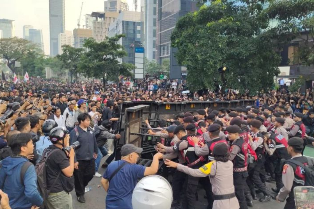 Demo Jakarta Hari Ini, 4.576 Personel Gabungan Disiagakan