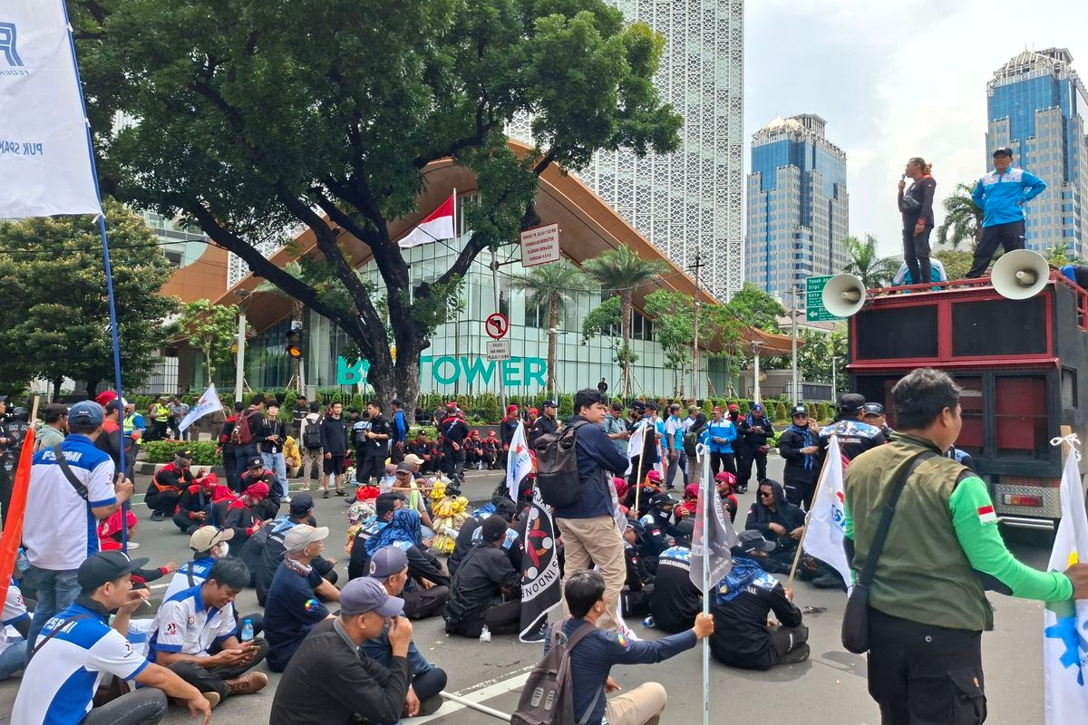 Waspada Macet! Ada 4 Titik Demo di Jakarta Pusat Rabu 13 Mei 2026
