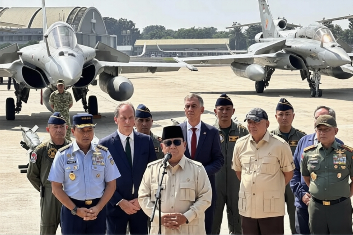  Presiden Prabowo Serahkan Jet Tempur Rafale Anyar Kepada TNI AU 