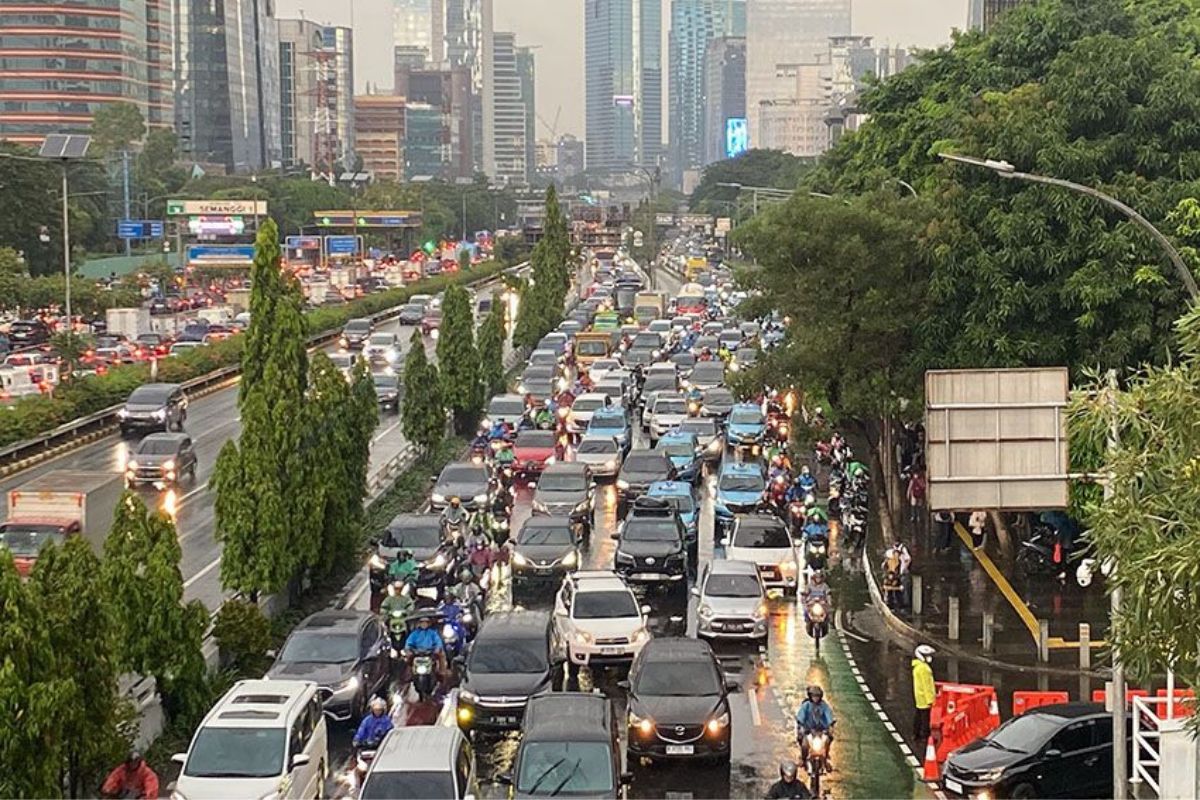 Senin Pagi, Sejumlah Jalan Arteri di Jakarta Macet Parah
