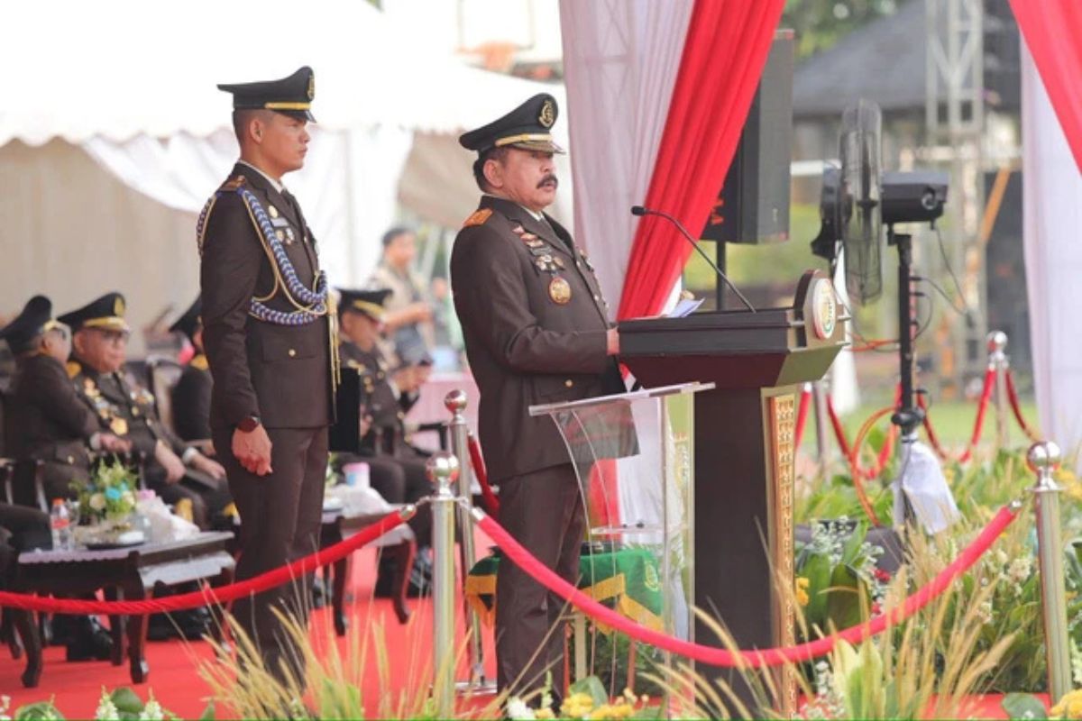 Lantik Jaksa Baru, Jaksa Agung: Ubah Kultur Kerja Koruptif