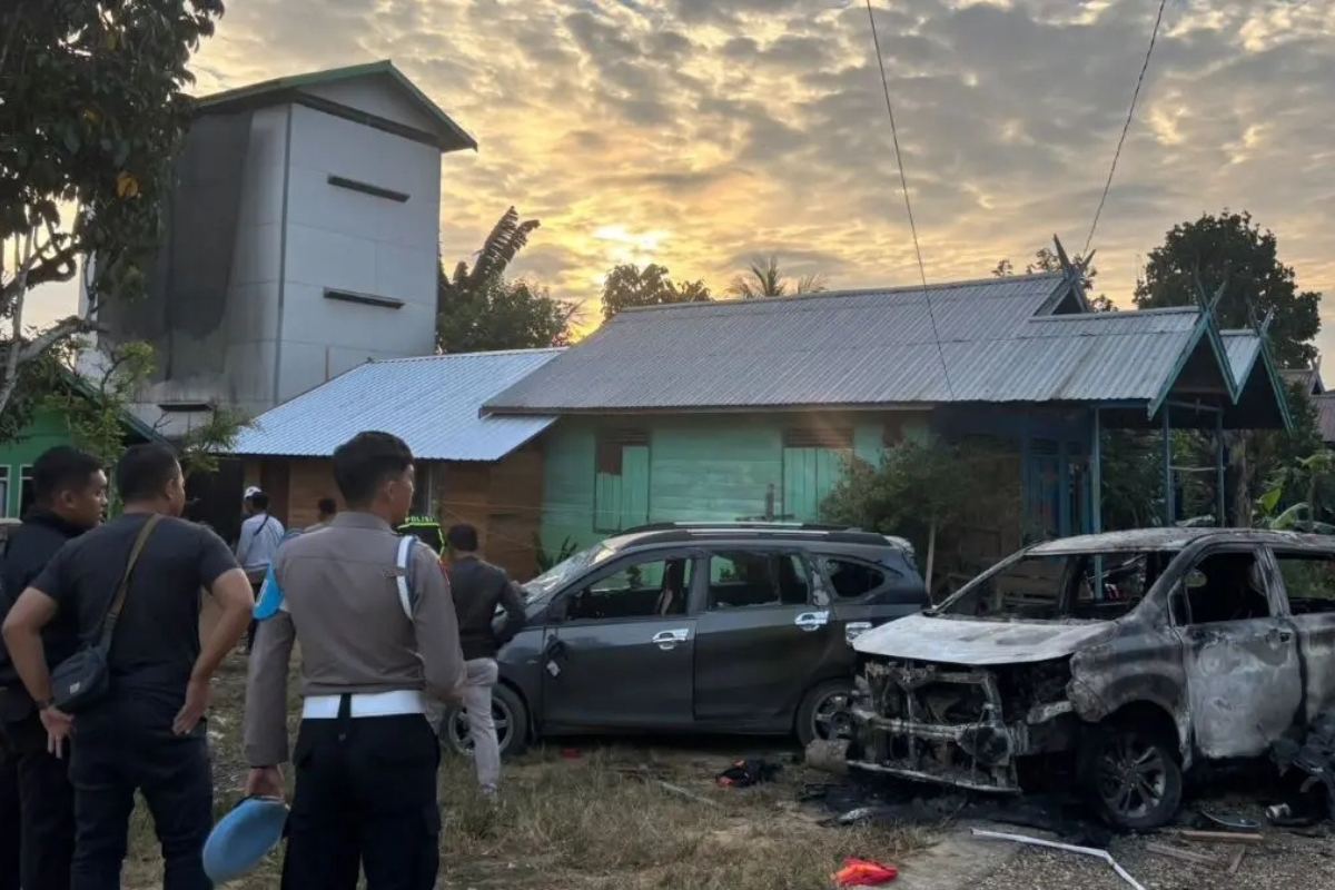 TKP Gugurnya 3 Polisi di Katingan Diduga Basis Peredaran Sabu
