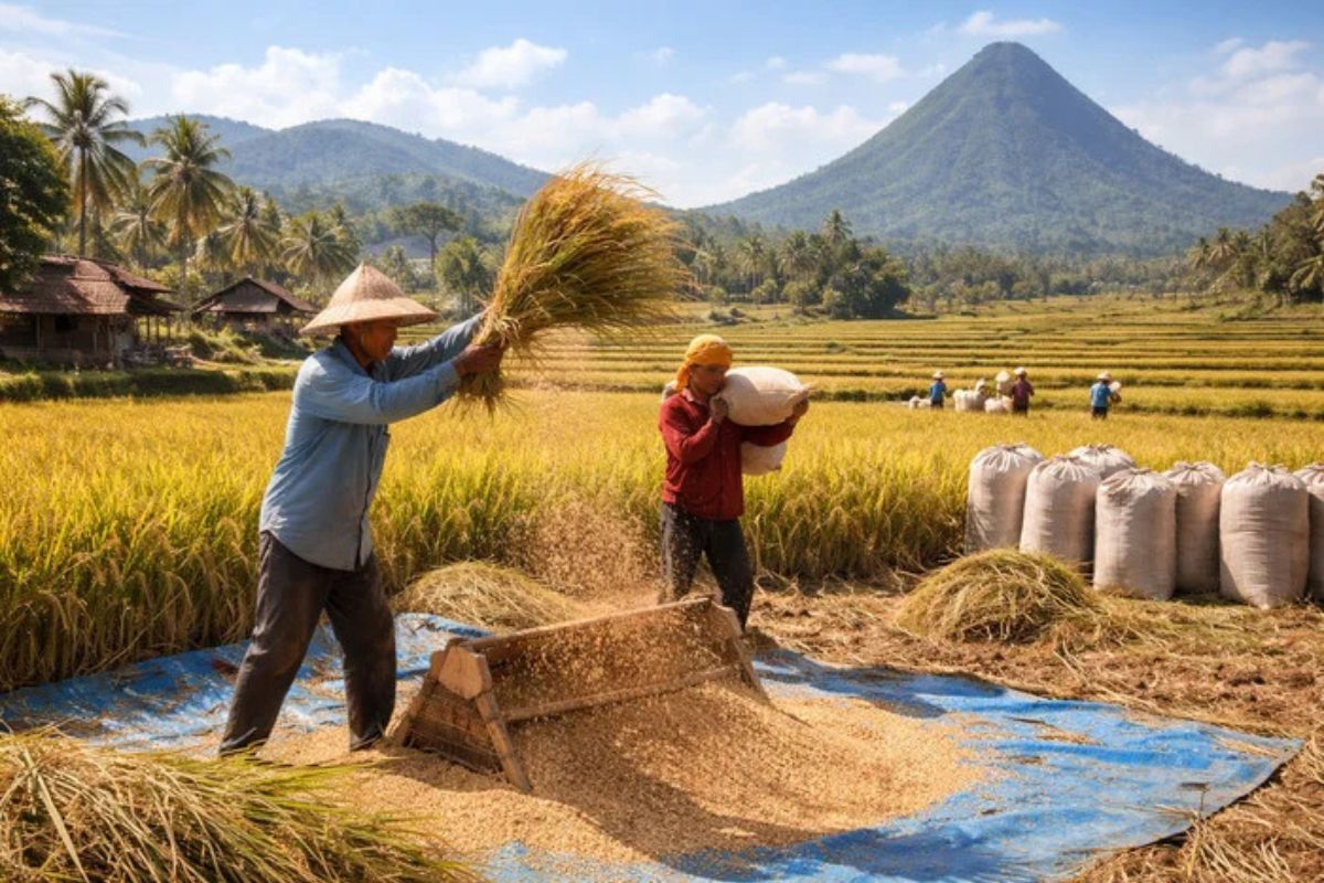 Surplus Beras Cirebon: Petani Sejahtera Nikmati Kenaikan Harga Gabah