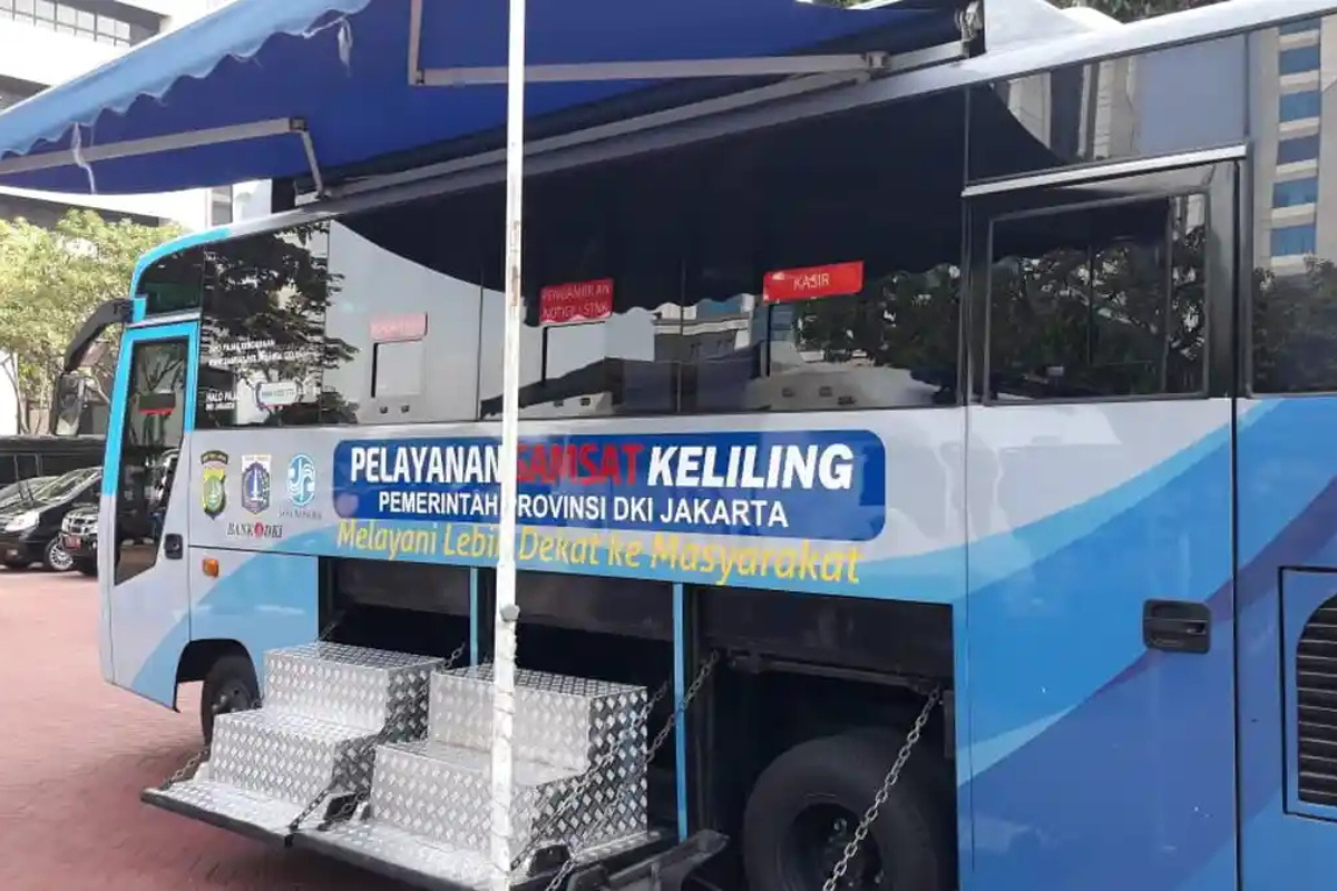 Daftar Lokasi Operasional Samsat Keliling di Jadetabek Hari Selasa Ini