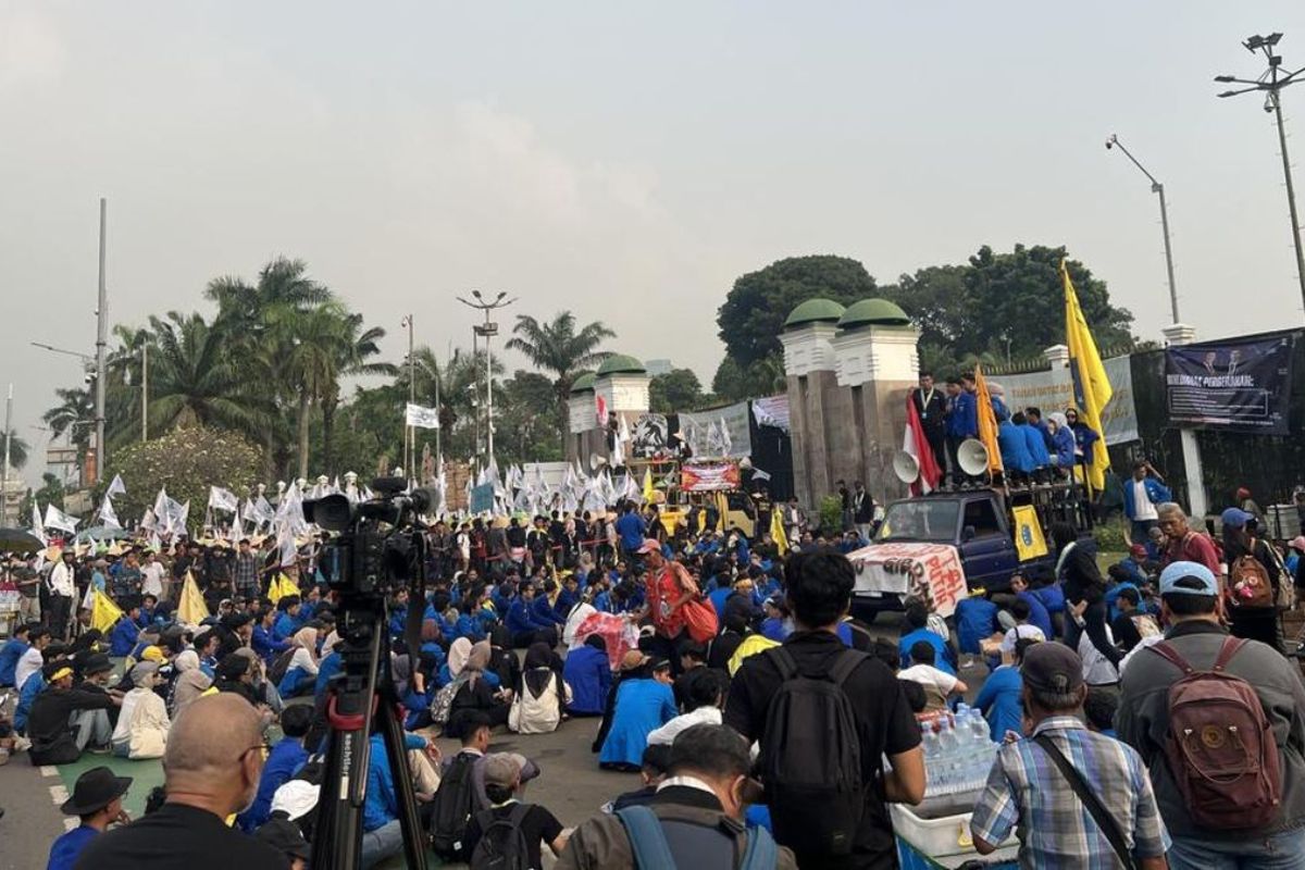 Demo Mahasiswa di Monas Hari Ini, Simak Pengalihan Arus Lalin
