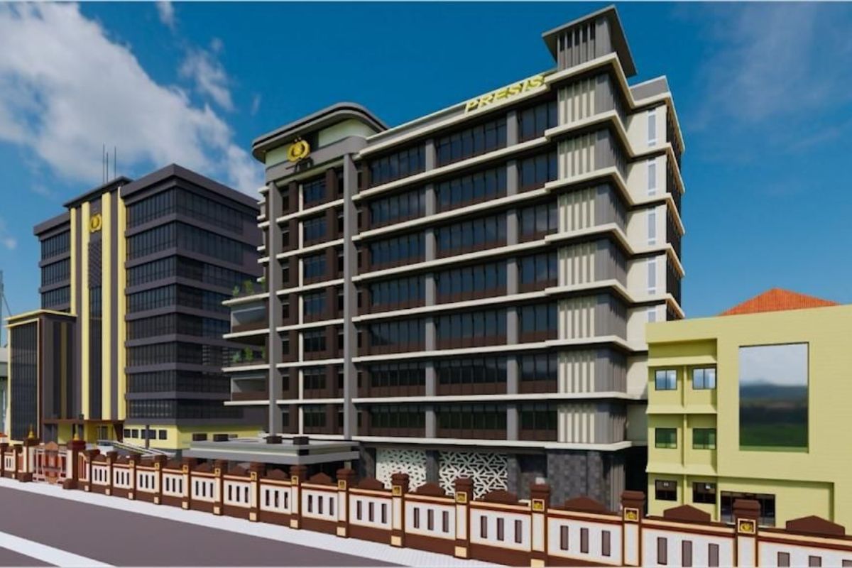 Anak Usaha ADHI Bangun Gedung Presisi 6 POLRI Setinggi 7 Lantai
