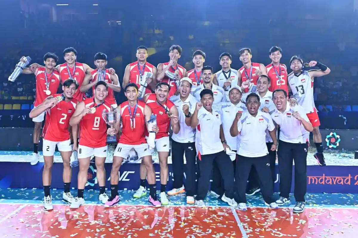 Timnas Voli Putra Indonesia Juara AVC Cup 2026, Cetak Sejarah