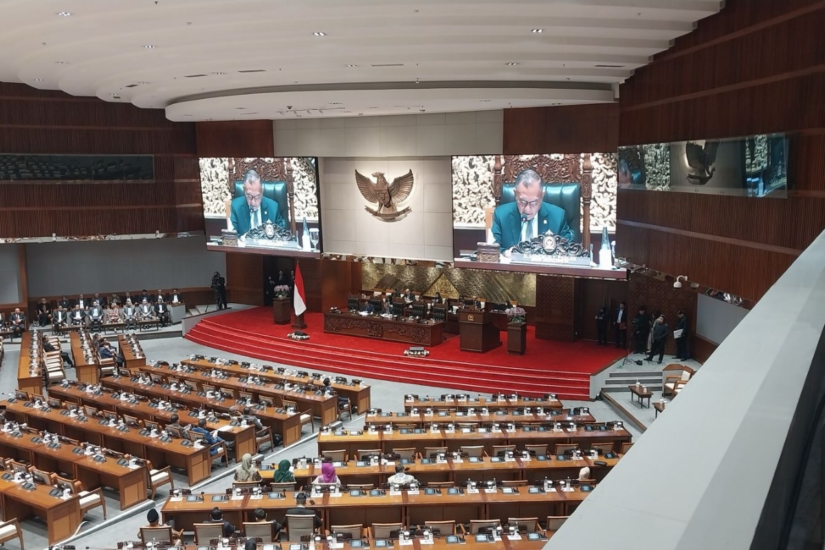 Paripurna DPR Pengesahan RUU P2SK Dihadiri 139 Anggota Dewan