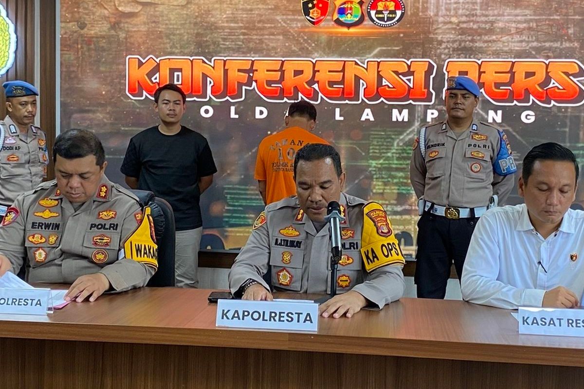 Komcad TNI AL Ditangkap Usai Buat Laporan Begal Palsu di Lampung