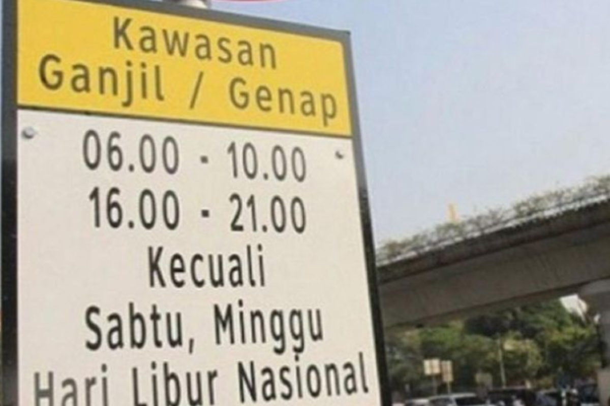 Libur Usai, Ganjil Genap Jakarta Berlaku Lagi di 25 Ruas Jalan