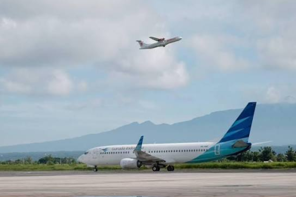 Garuda Bawa Pulang 392 Jamaah Haji Kloter 18 Makassar ke Tanah Air