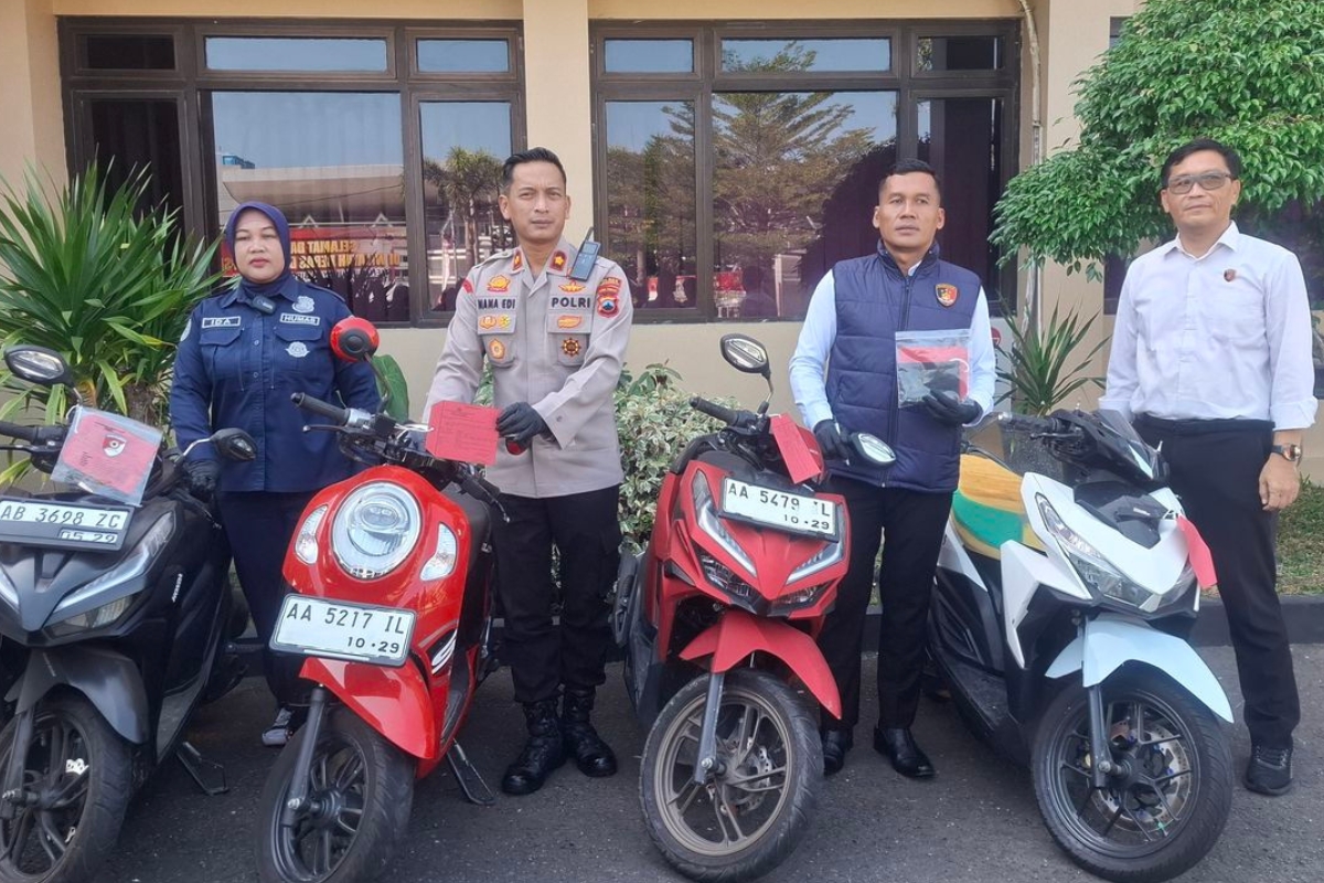 Polres Purworejo Bongkar Jaringan Curanmor Lintas Provinsi