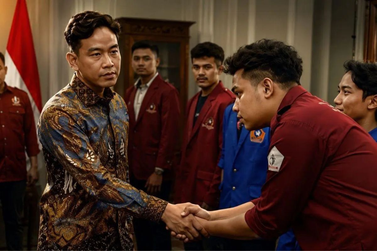 Gibran Akui Kekurangan Pemerintah di Hadapan Perwakilan Mahasiswa