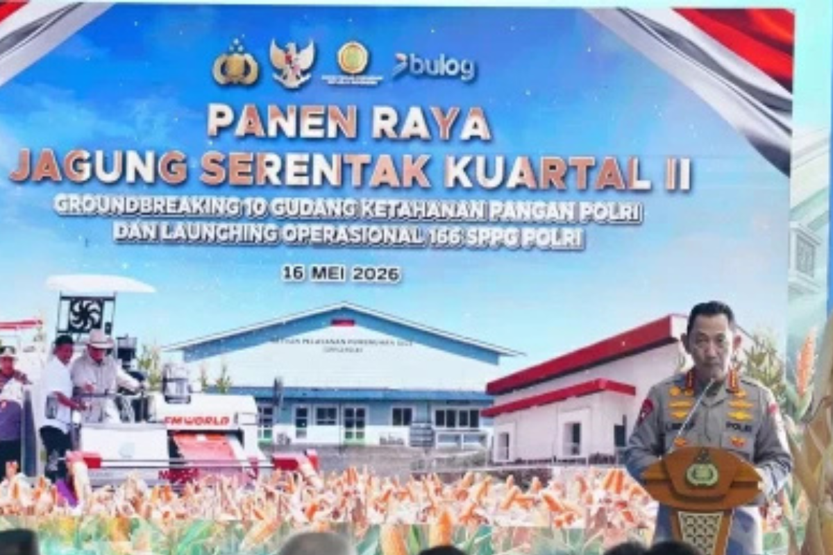 Dukung Ketahanan Pangan, Polri Targetkan Bangun 28 Gudang