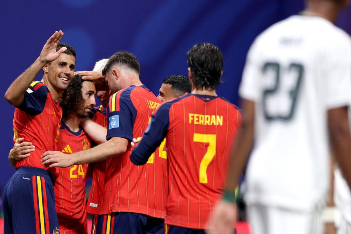 Hasil Piala Dunia 2026: Spanyol Hajar Arab Saudi Empat Gol Tanpa Balas