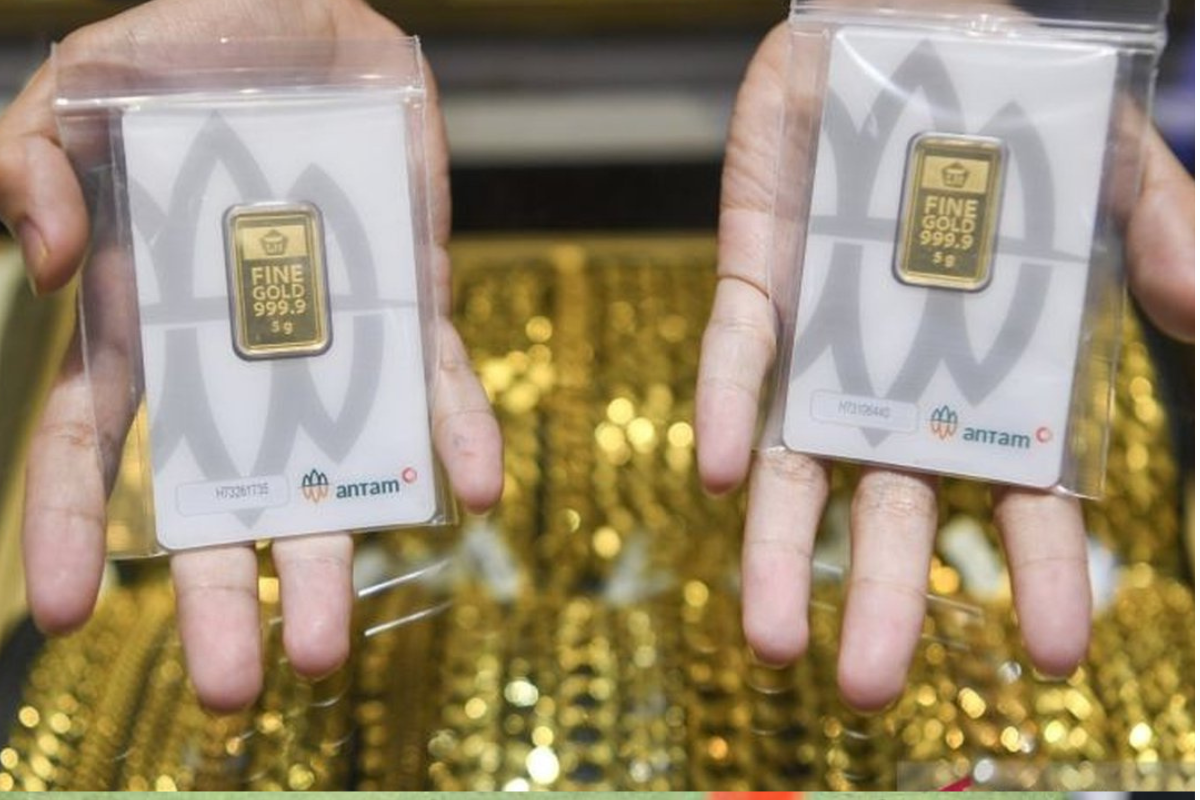 Harga Emas Antam, UBS, dan Galeri24 di Pegadaian Kompak Turun Jumat