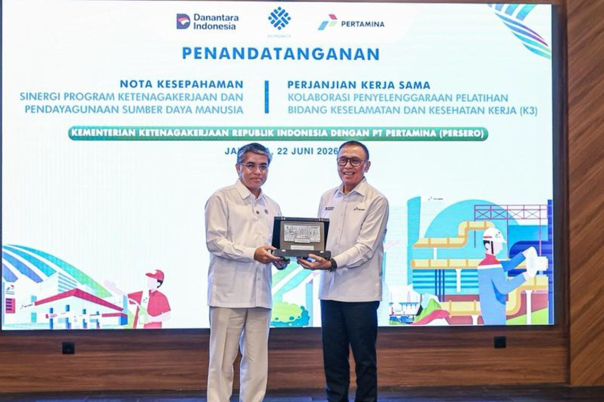 Pertamina Gandeng Kemnaker, Optimalkan SDM & Budaya K3 Industri