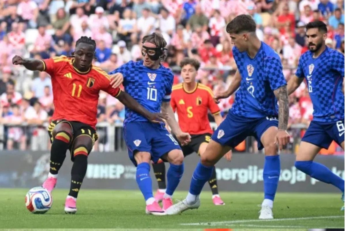 Belgia Tundukkan Kroasia 2-0 di Laga Persahabatan