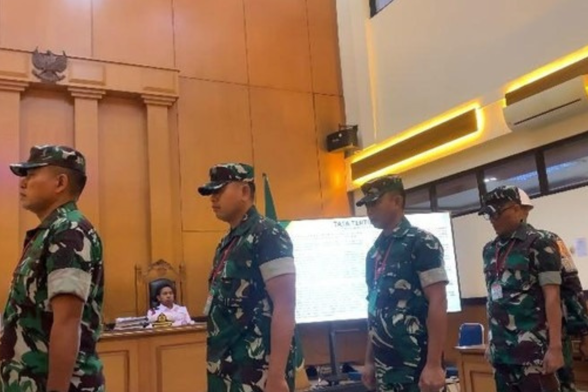 Siram Air Keras ke Aktivis KontraS, 4 Prajurit TNI Dihukum Bui