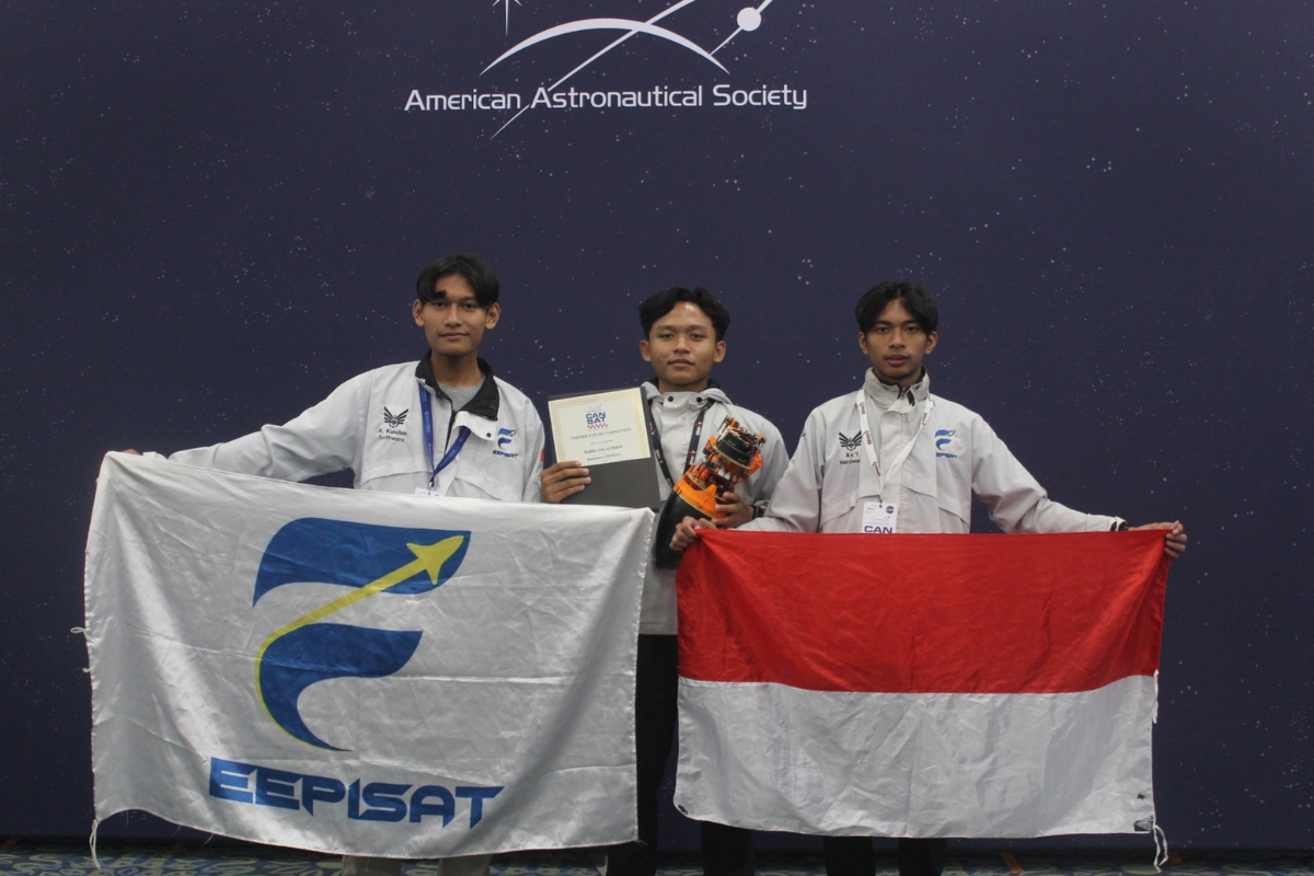 Hebat! PENS Sabet Peringkat 3 Kompetisi CanSat 2026 di Amerika