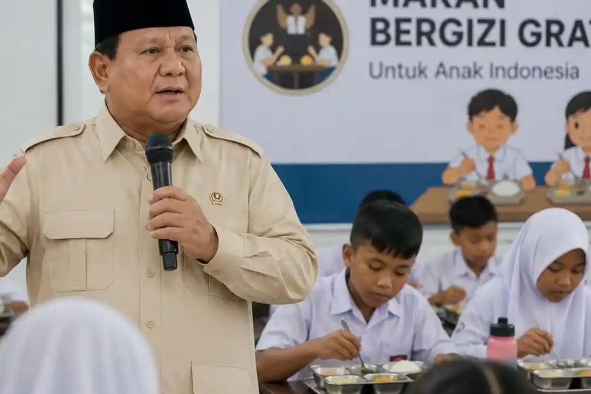 Prabowo: Tak Masalah Anak Orang Kaya Tolak Makan Bergizi Gratis