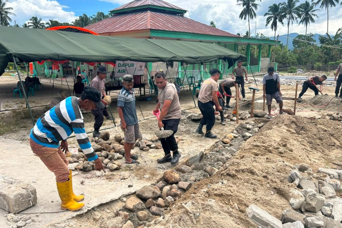 Baznas Bangun Masjid Darurat untuk Korban Gempa di Palu dan Sigi