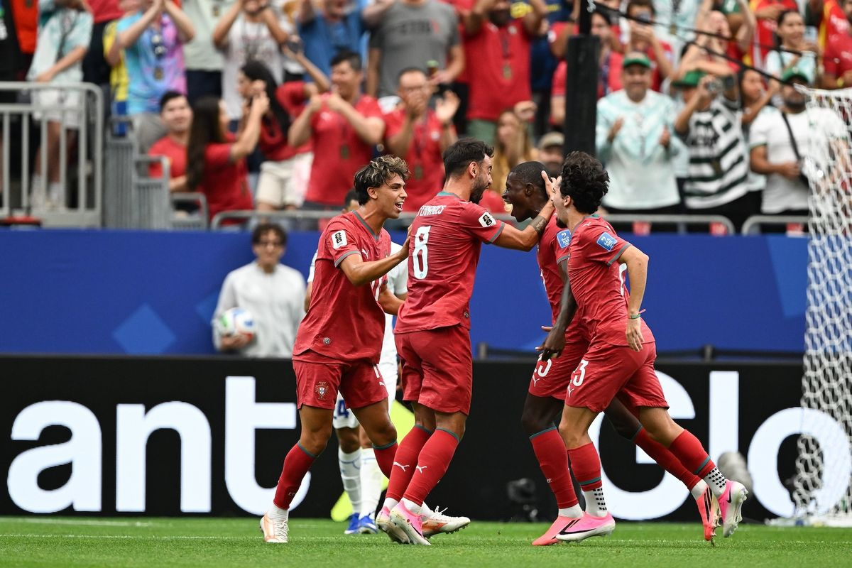 Kolombia vs Portugal Imbang, Uzbekistan Ungguli RD Kongo Sementara