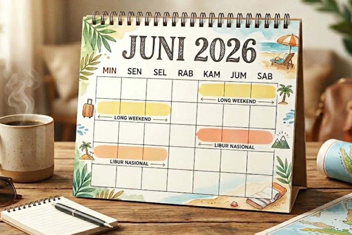 Daftar Hari Libur Nasional dan Jadwal Long Weekend Juni 2026