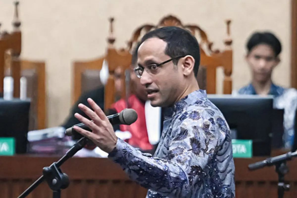 Nadiem Makarim Ajukan Pleidoi, Bantah Korupsi Laptop Chromebook