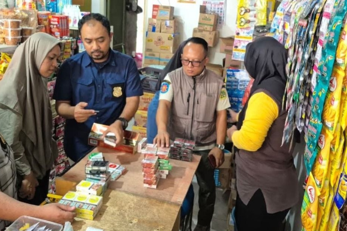 Satpol PP Gunungkidul Amankan Ratusan Ribu Rokok Ilegal