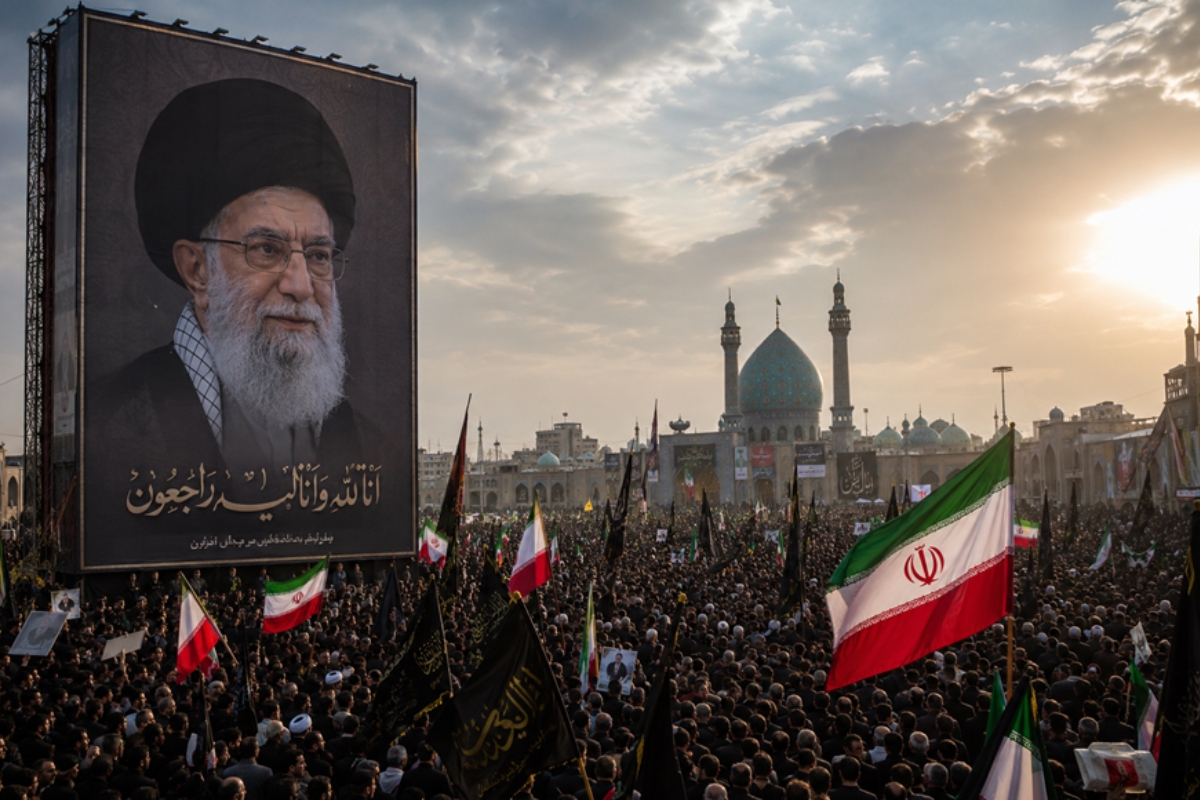 Rangkaian Prosesi Pemakaman Pemimpin Tertinggi Iran Dimulai