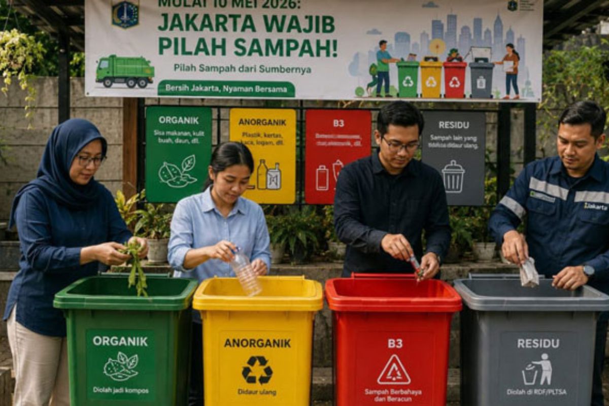 RW Pilah Sampah 100 Persen di Jakarta Bakal Dapat Insentif