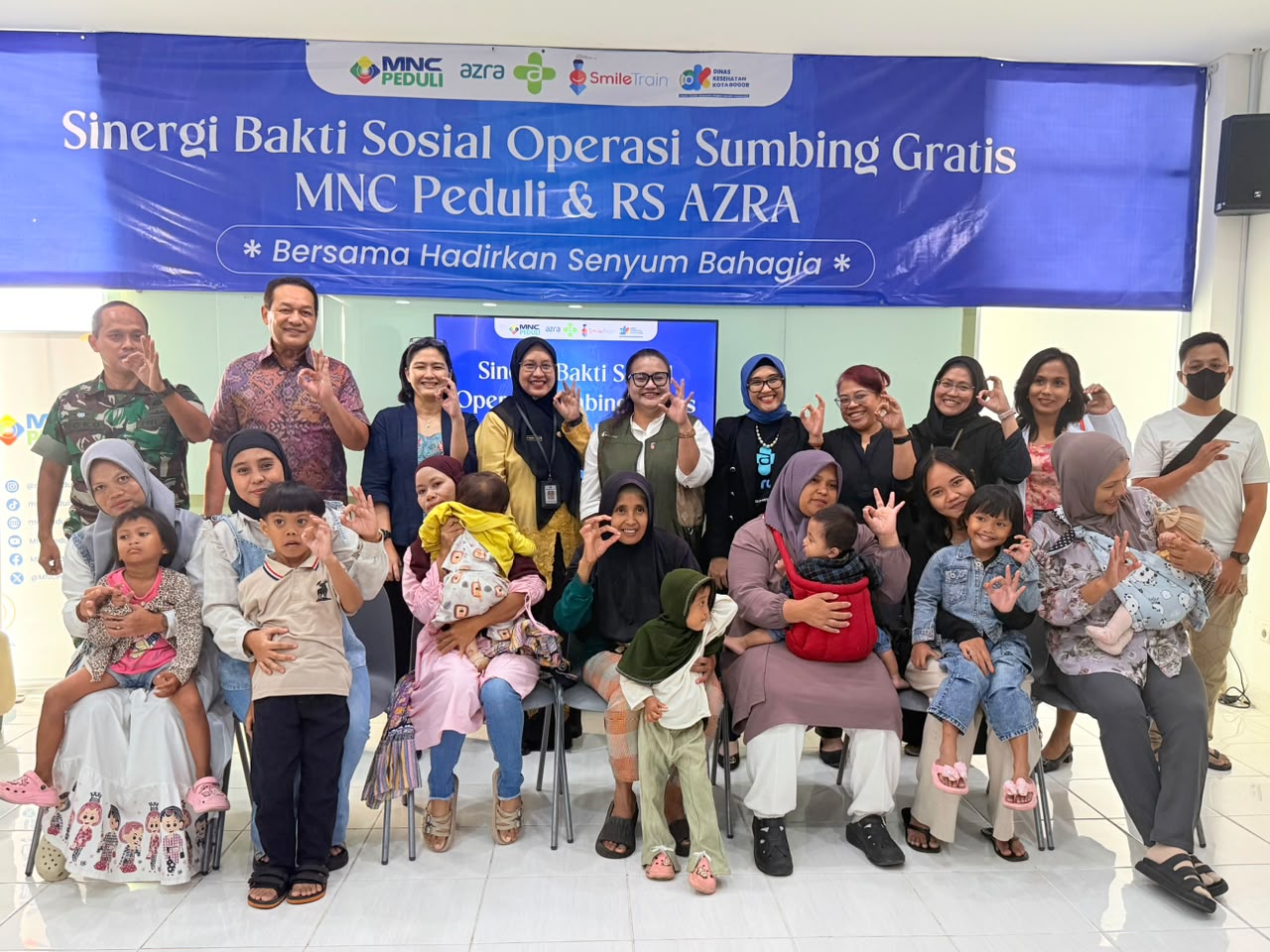 RS Azra, MNC Peduli, dan Smile Train Indonesia Gelar Operasi Sumbing Gratis di Bogor