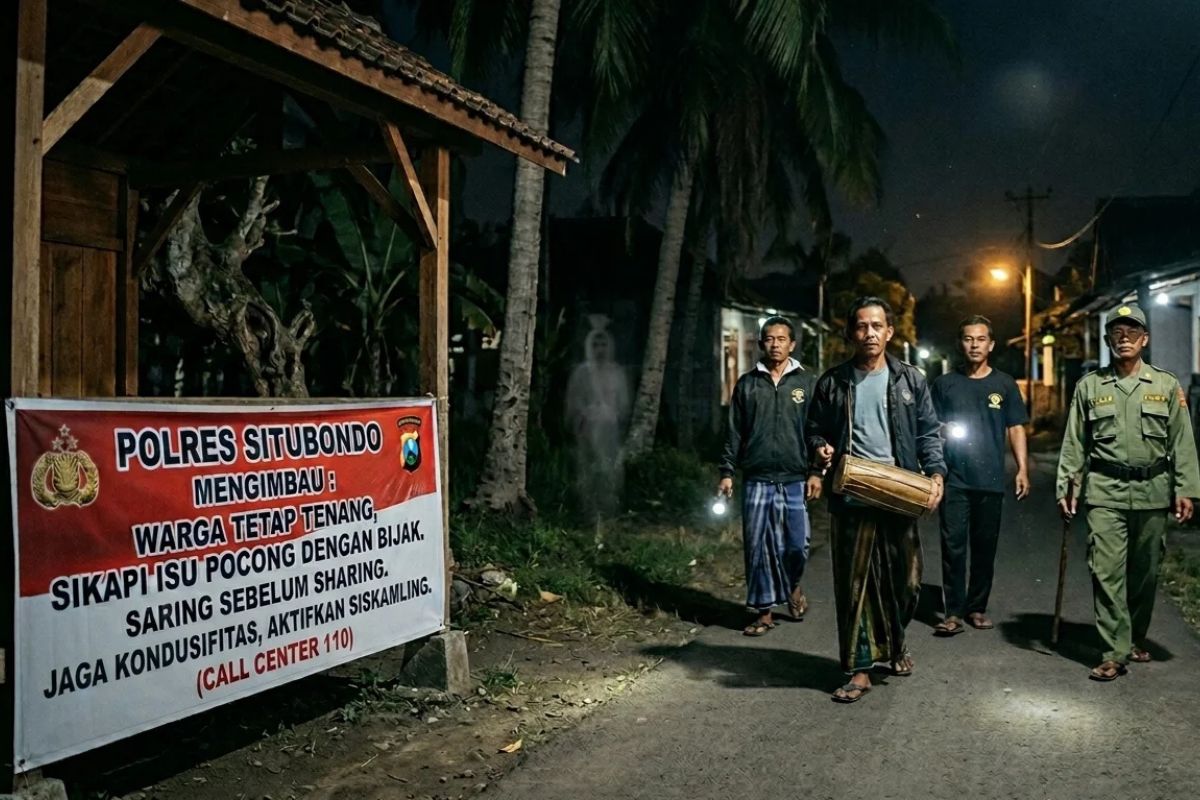 Isu Pocong di Situbondo, Kapolres Minta Warga Tak Main Hakim Sendiri