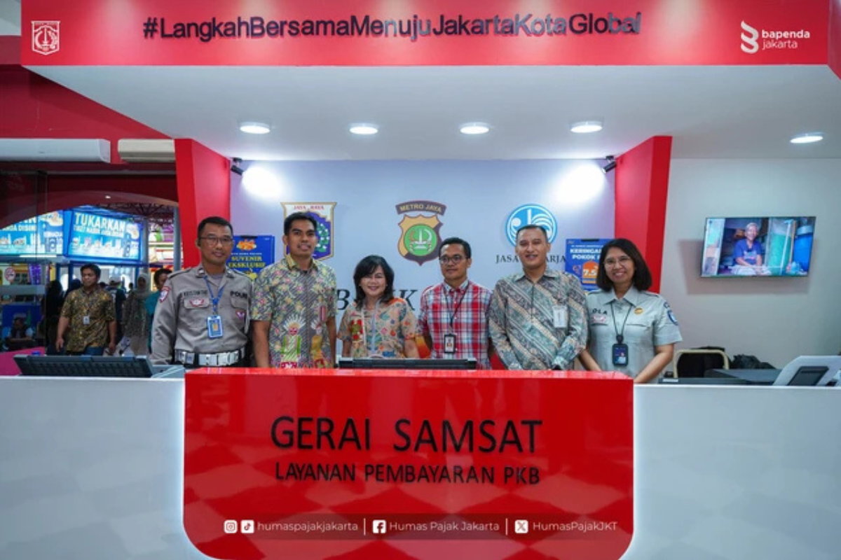 Bapenda DKI Bebaskan Sanksi PKB & BBNKB di Gerai Samsat PRJ