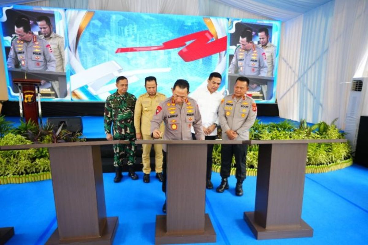 Usai Resmikan Aspol, Kapolri Minta Kualitas Pelayanan Ditingkatkan