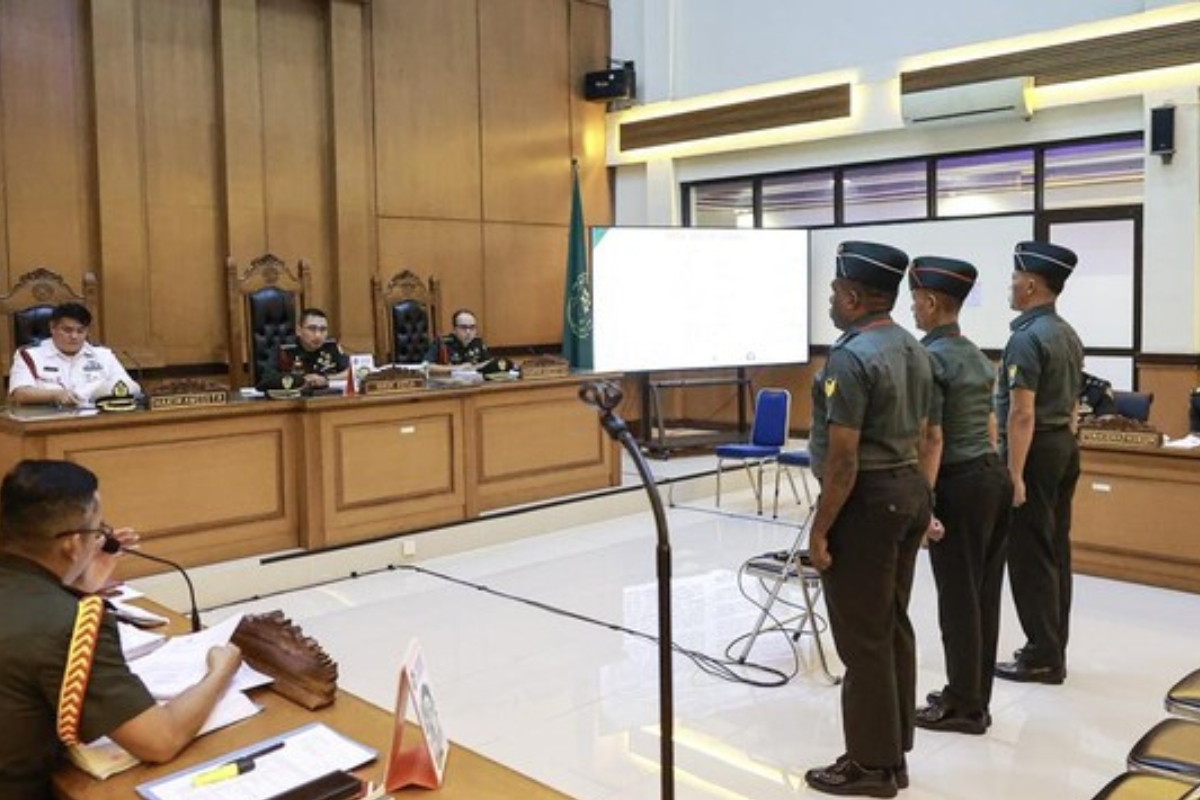 Pembunuhan Kacab Bank, Tiga Prajurit TNI Disidang Hari Ini