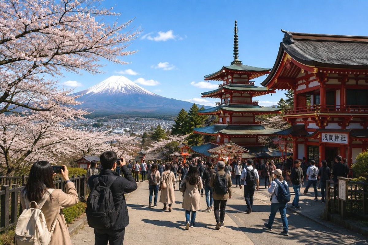 Kunjungan Turis Asing ke Jepang Turun 5,5 Persen pada April