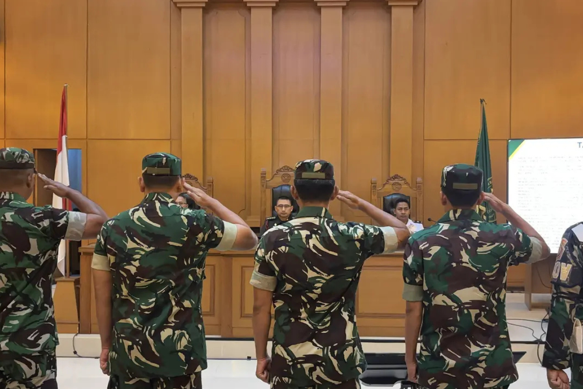 Empat Oknum TNI Kasus Penyiraman Andrie Yunus Hadapi Vonis Hakim