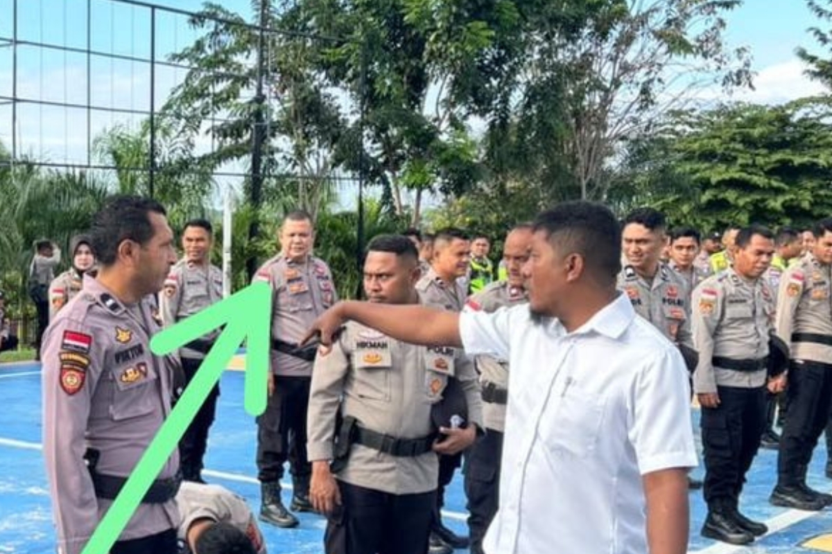 Terlibat Mafia BBM, Aipda Jelo Masih Ikut Apel Usai Dipecat