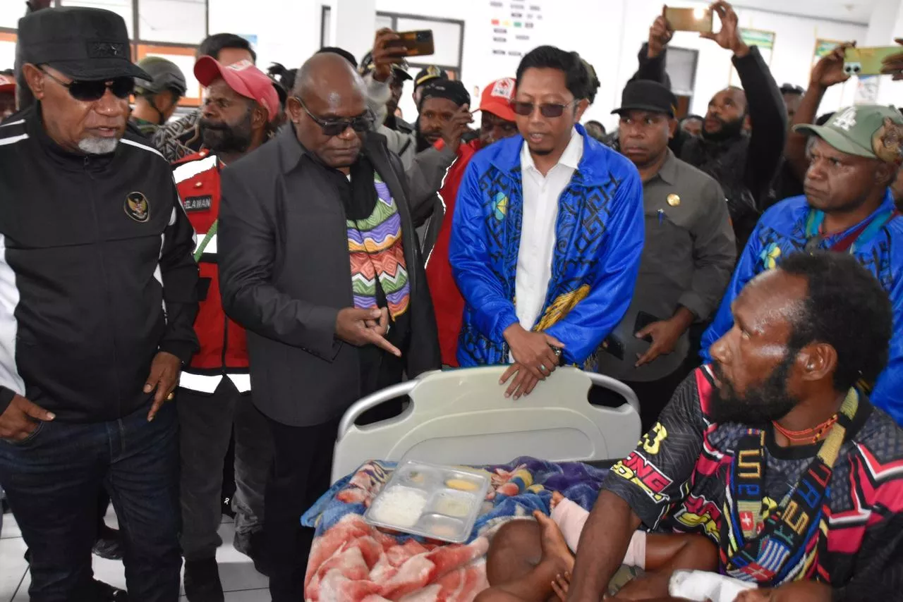 4 OPD Pemprov Papua Tengah Bersatu Tangani Korban Tragedi Puncak