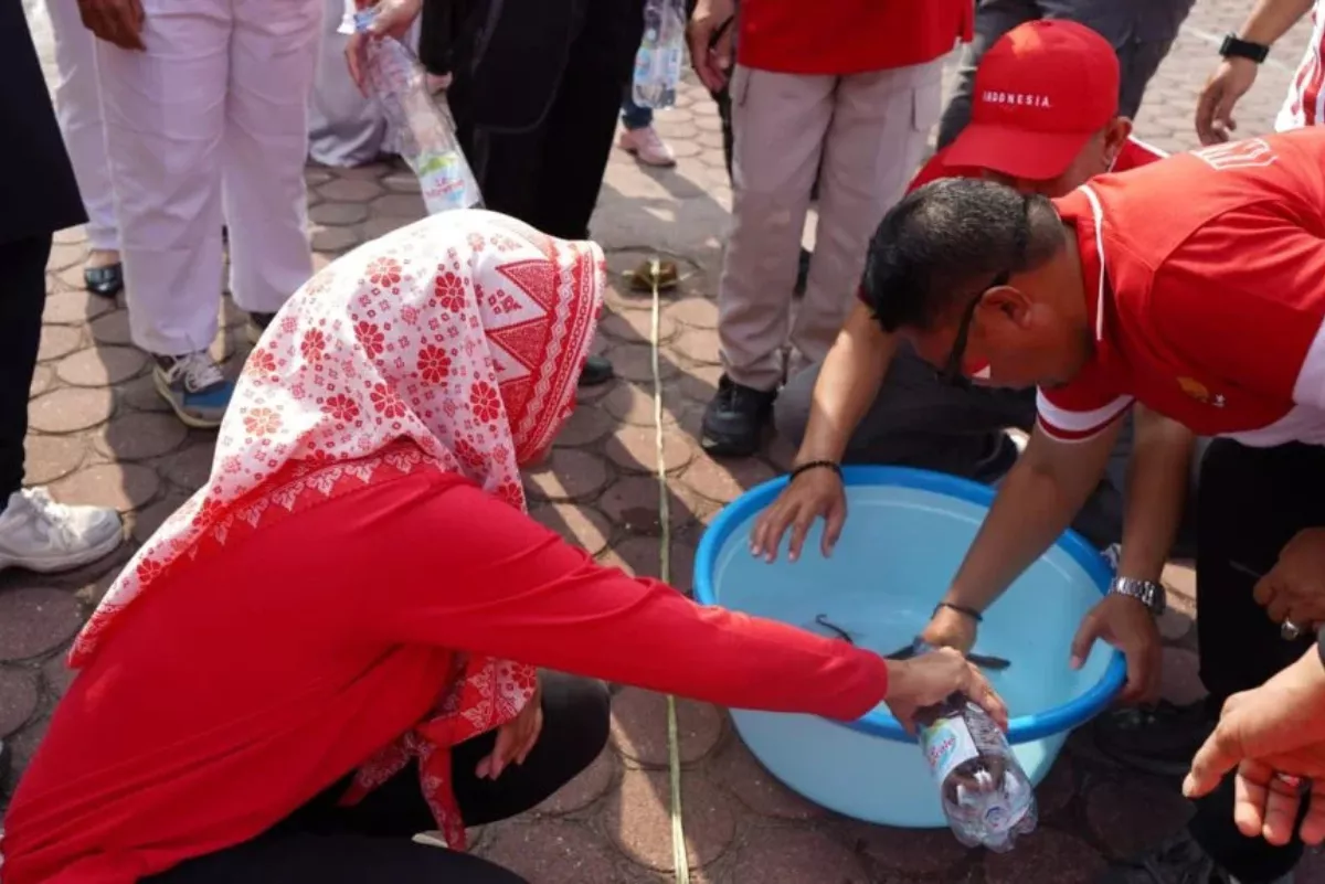 Meriahkan HUT ke-81 RI, BRI BO Tarutung Adakan Perlombaan Unik