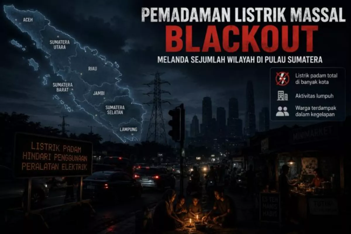 Padam Listrik Sumatera, Koalisi Desak Beralih ke Energi Bersih