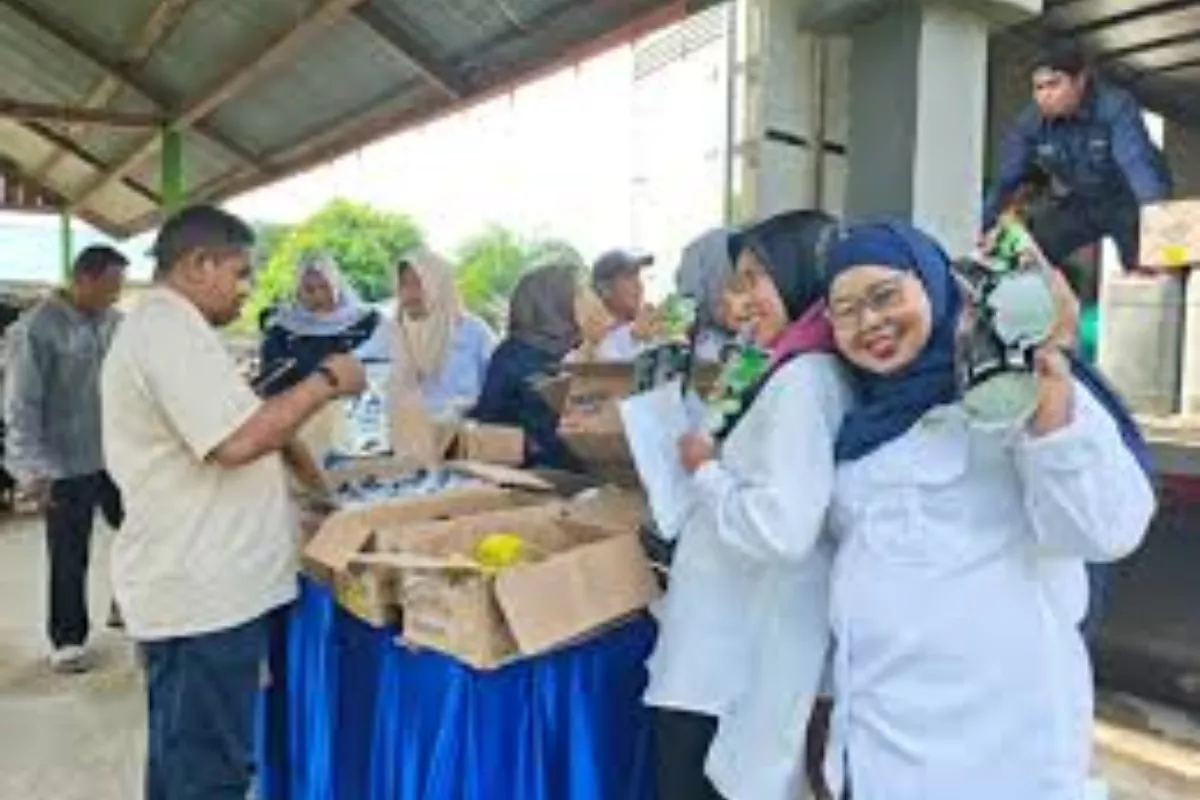 Bazar Cinta Rupiah Yayasan Muslih Center Sambut Kemerdekaan RI di Nunukan