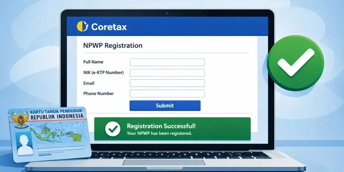  Panduan Lengkap: Cara Daftar NPWP Online 2026 Lewat Sistem Coretax Praktis 