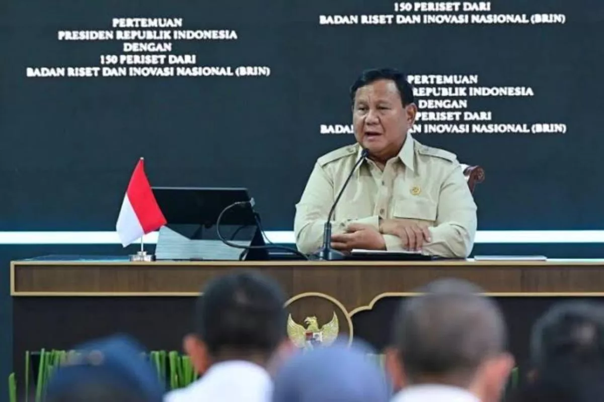 Prabowo Sebut Keberhasilan Negara Diukur dari Sains dan Teknologi