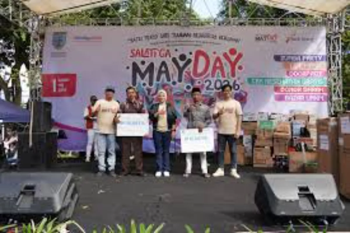 Sinergi May Day di Salatiga Melalui Layanan Gratis dan Bazar UMKM