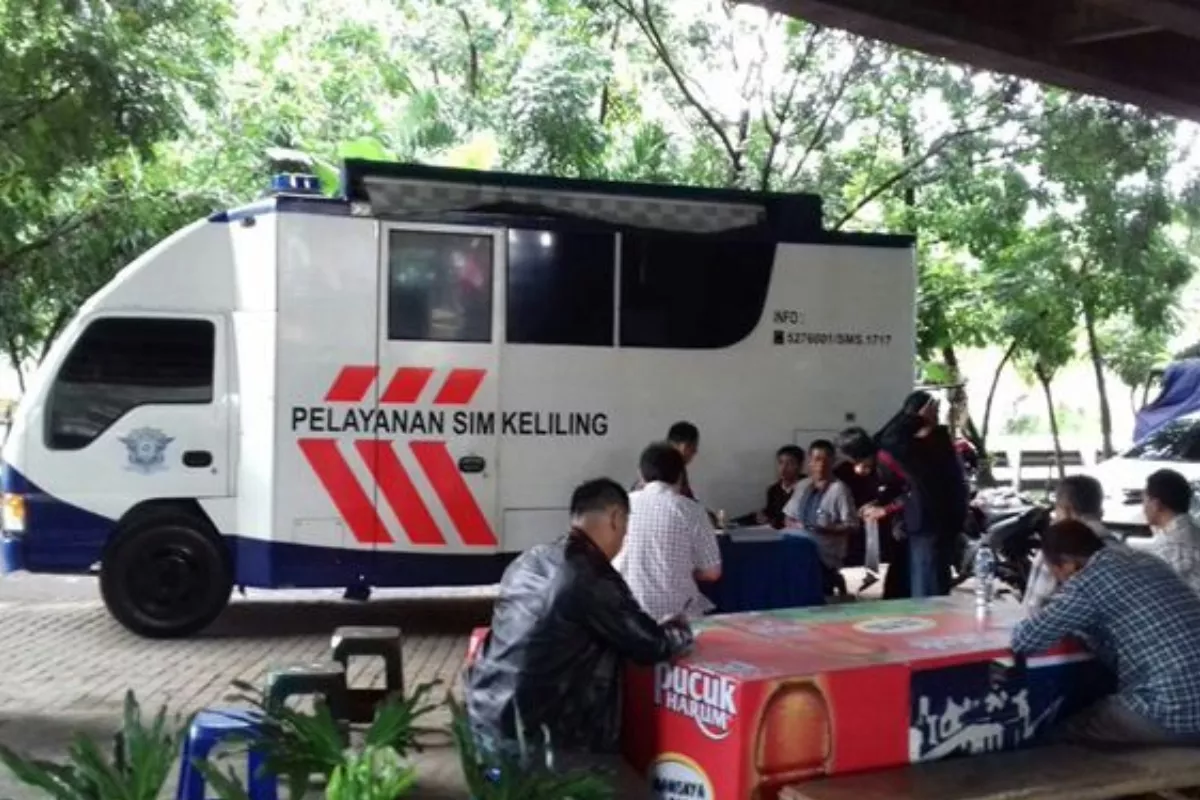 Layanan SIM Keliling Jakarta Hari Ini Buka di Lima Titik