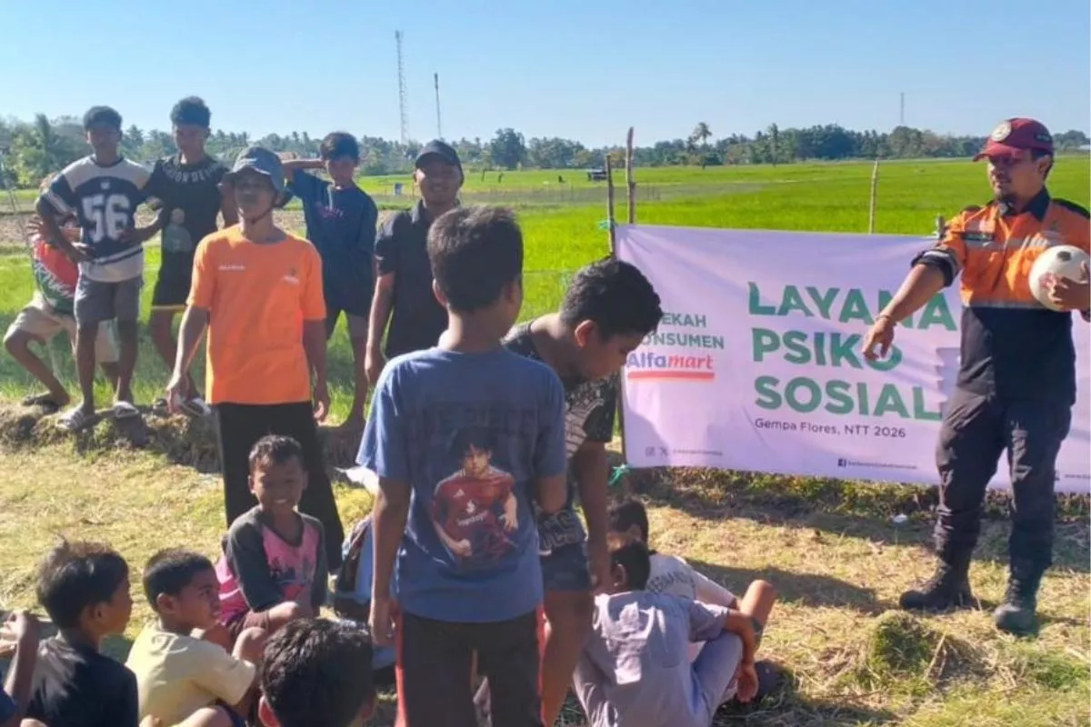 Baznas Beri Pendampingan Psikososial Bagi Anak Gempa NTT